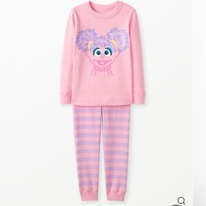 Hanna Andersson Sesame Street Abby Cadabby pajamas- size 4T- like new condition